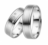 Palladium wedding ring Nr. 20-03682/060